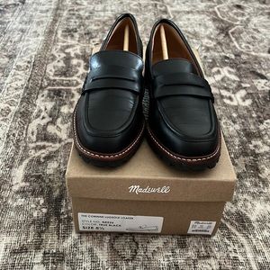 Madewell Corinne Lugsole Loafer Black 5.5